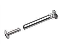 Verbindungsschraube M4 36-48 mm, vernickelt, 4 St.