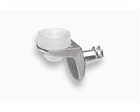 Glasbodenträger vernickelt, Ø 5 mm/ 10mm, 8 St.