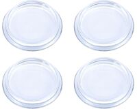 Möbeluntersetzer, Ø 50 mm, 4 St. (transparent)