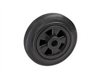 Rad, vollgummi, Ø 200 mm, PVC-Felge (schwarz)