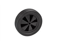 Ersatzrad, PVC, Ø 150 mm (schwarz)