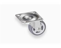Möbellenkrolle, weich, Ø 30 mm, max. 30 kg