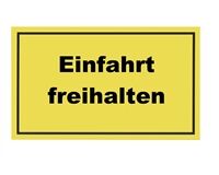Hinweisschild "Einfahrt freihalten", 200x300 mm