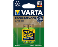 Mignon-Batterie 2er Blister 1,5V AA/R6 Recharge