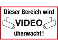 Hinweisschild "Video überwachung" 200x300 mm