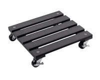Pflanzenroller WPC, 30 x 30 cm, max. 60 kg (anthrazit)