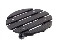 Pflanzenroller WPC, Ø 300 mm, max. 60 kg (anthrazit)