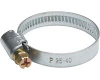 Schlauchschelle, Ø 25-40 mm, 1" , 2 St.