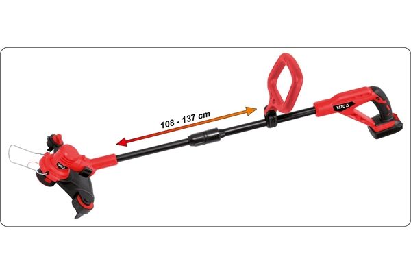  18 V Rasentrimmer mit Ladegerät, Akku