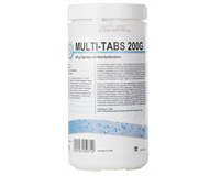 Multi-Tabs 4 Funktionen, 200 g / 1 kg