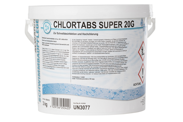  Chlortabs-Super, 20 g / 3 kg