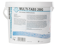 Multi-Tabs 4 Funktionen, 200 g / 3 kg