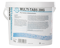 Multi-Tabs 4 Funktionen, 200 g / 3 kg