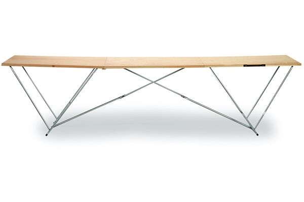  Tapeziertisch Holz, 295 x 58 x 70 cm