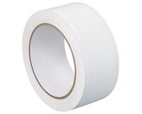 Bautenschutzband, 50 mm x 33 m, quergerillt (weiß)