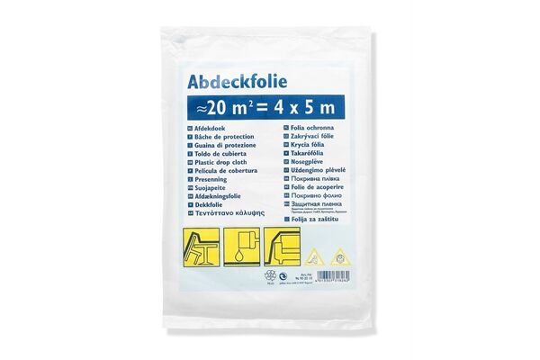  Abdeckplane HDPE, Standard 20 m² (4 m x 5 m)