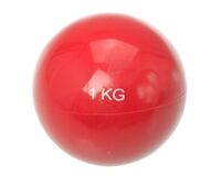 Filmer Fitnessball 1 kg, PVC, Ø 12 cm (rot)