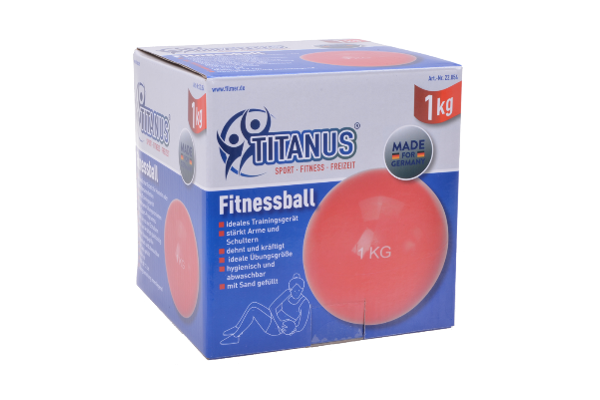 Filmer Fitnessball 1 kg, PVC, Ø 12 cm