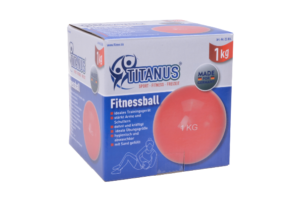 Filmer Fitnessball 1 kg, PVC, Ø 12 cm