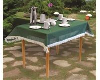 Kaiman Gartentischdecke Classic, PVC, 110 x 140 cm (grün)