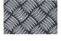 Kaiman Klebefolie, PVC, 200x45 cm, Alu-Optik Riffelblech