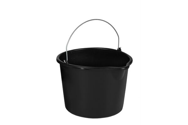  Baueimer mit Ausgießer, Kunststoff, 12 L