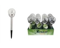 Edelstahl Solarlampe LED