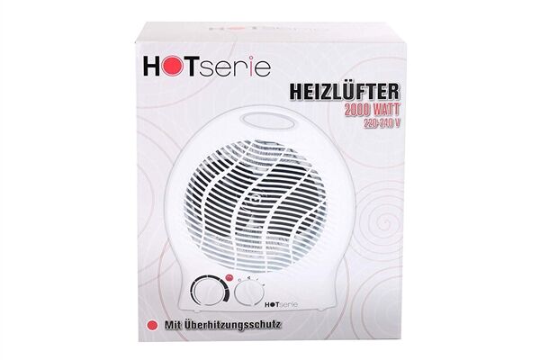  Heizlüfter, 2000 W