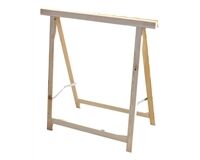 Holz Klappbock 75 x 75 cm (natur)