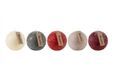  Kerze Kugel Rustic Ø 9 cm, 5 Farben