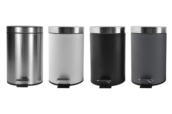  Tretmülleimer mit Pedal, 3 L