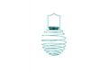  LED Spiral Laterne,12 cm, 2er Set