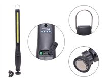 Filmer Werkstatt-Handlampe, ABS, 375x40x35 mm (schwarz/rot)