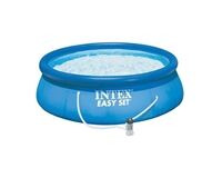 INTEX EasyPool Set Ø 366 x 76 cm, inklusive Pumpe