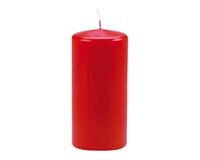 Kerze Stumpe (rot)