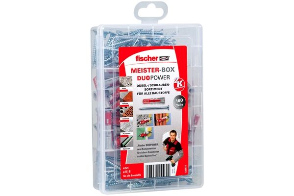 Fischer Dübel Meister-Box DuoPower + Schrauben
