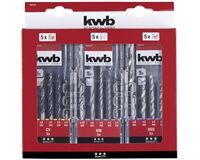 KWB Powerbox Set, Ø 3 - 8 mm, 15-tlg., 3 St.
