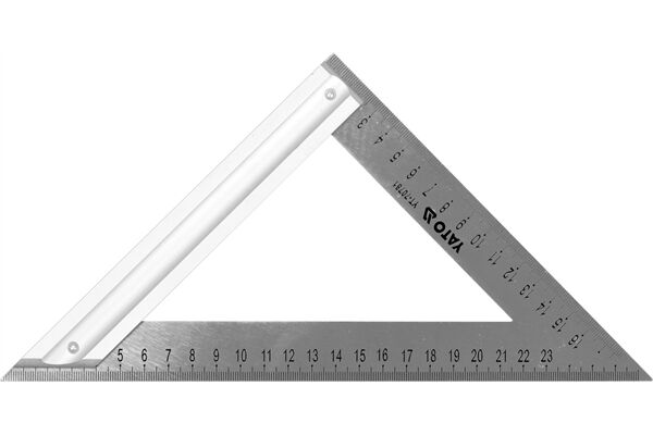  Edelstahldreieck mit Standfuß, 270 mm