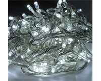Lichterkette LED, KW, 50 m (transparent)