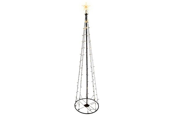  Lichterbaum mit Stern, 2,40 m, 154 LEDs