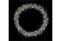  Metallkranz Feinmaschig, 40 LEDs WW, Ø 30 cm