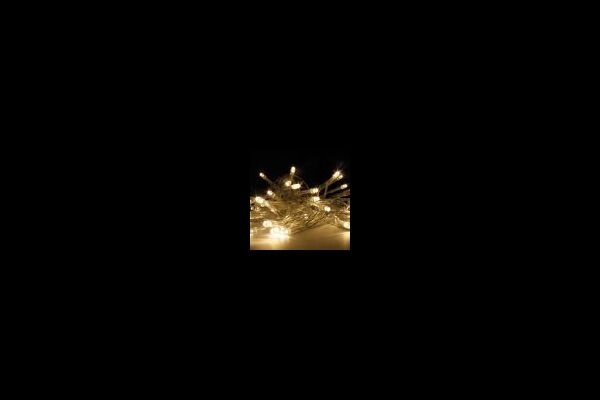 Lichterkette, Timer, Batterie, 10 LEDs, WW, 1,35 m