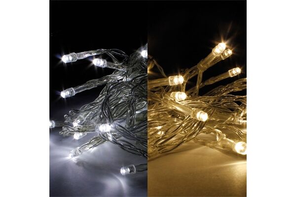  Lichterkette, Timer, Batterie, 30 LEDs, KW, 4,55 m