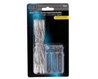Lichterkette, Batterie, 50 LEDs, WW, 5,2 m