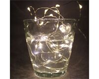 Micro-LED Drahtlichterkette, 40 LEDs, 210 cm