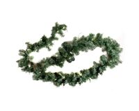 Weihnachtsgirlande, 70 LEDs, 540 cm (grün/anthrazit)
