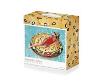 Badeinsel Pop-Art, Ø 188 cm, PVC