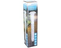 LED Solarlampe & Thermometer, PP
