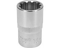 Steckschlüssel Spline 1/2", SW 16 mm