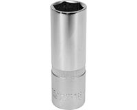 Steckschlüssel für Zündkerzen 1/2", SW 16 mm